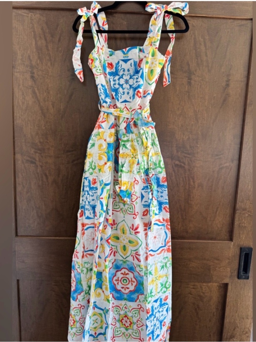 NWT Prosperina Italian Tile Dress Medium - Picture 2 of 4
